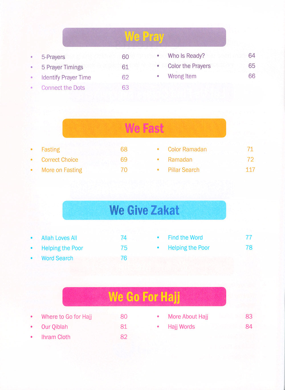 Weekend Learning Islamic Studies Textbook Level Junior K