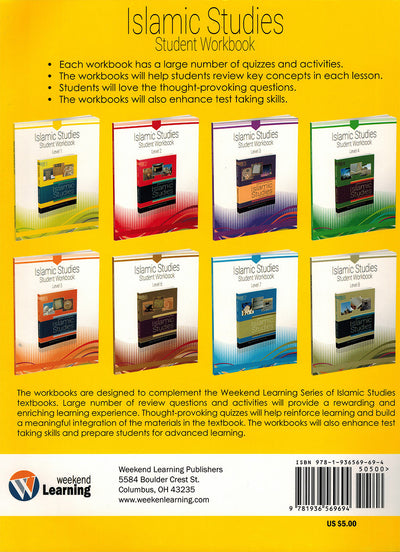 Weekend Learning Islamic Studies Workbook Level 1