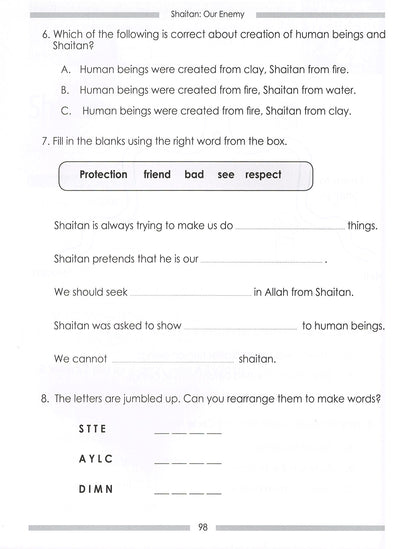 Weekend Learning Islamic Studies Workbook Level 1