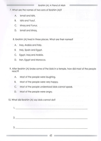 Weekend Learning Islamic Studies Workbook Level 2
