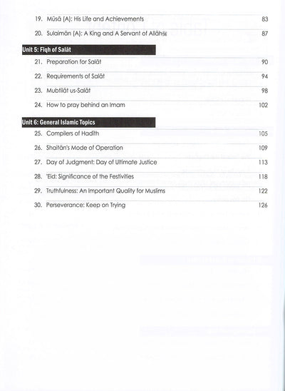 Weekend Learning Islamic Studies Workbook Level 4