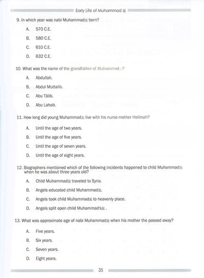 Weekend Learning Islamic Studies Workbook Level 4