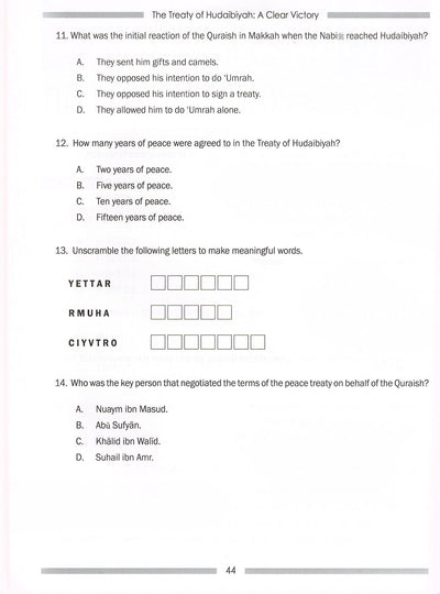 Weekend Learning Islamic Studies Workbook Level 5