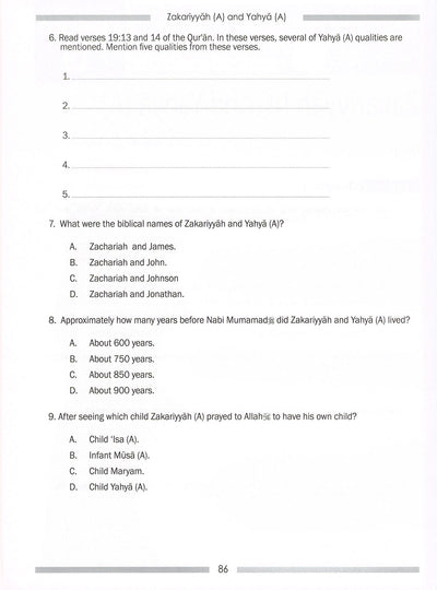 Weekend Learning Islamic Studies Workbook Level 5