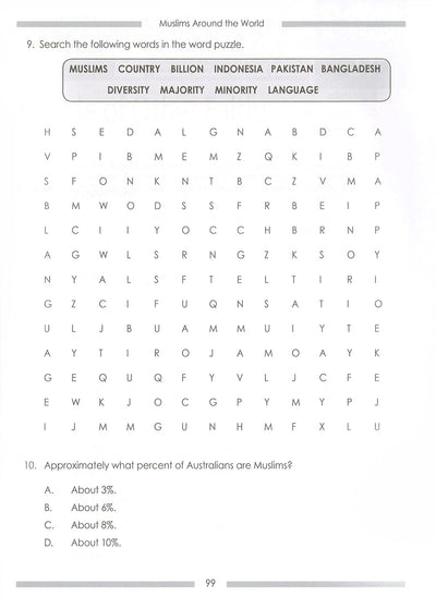Weekend Learning Islamic Studies Workbook Level 6
