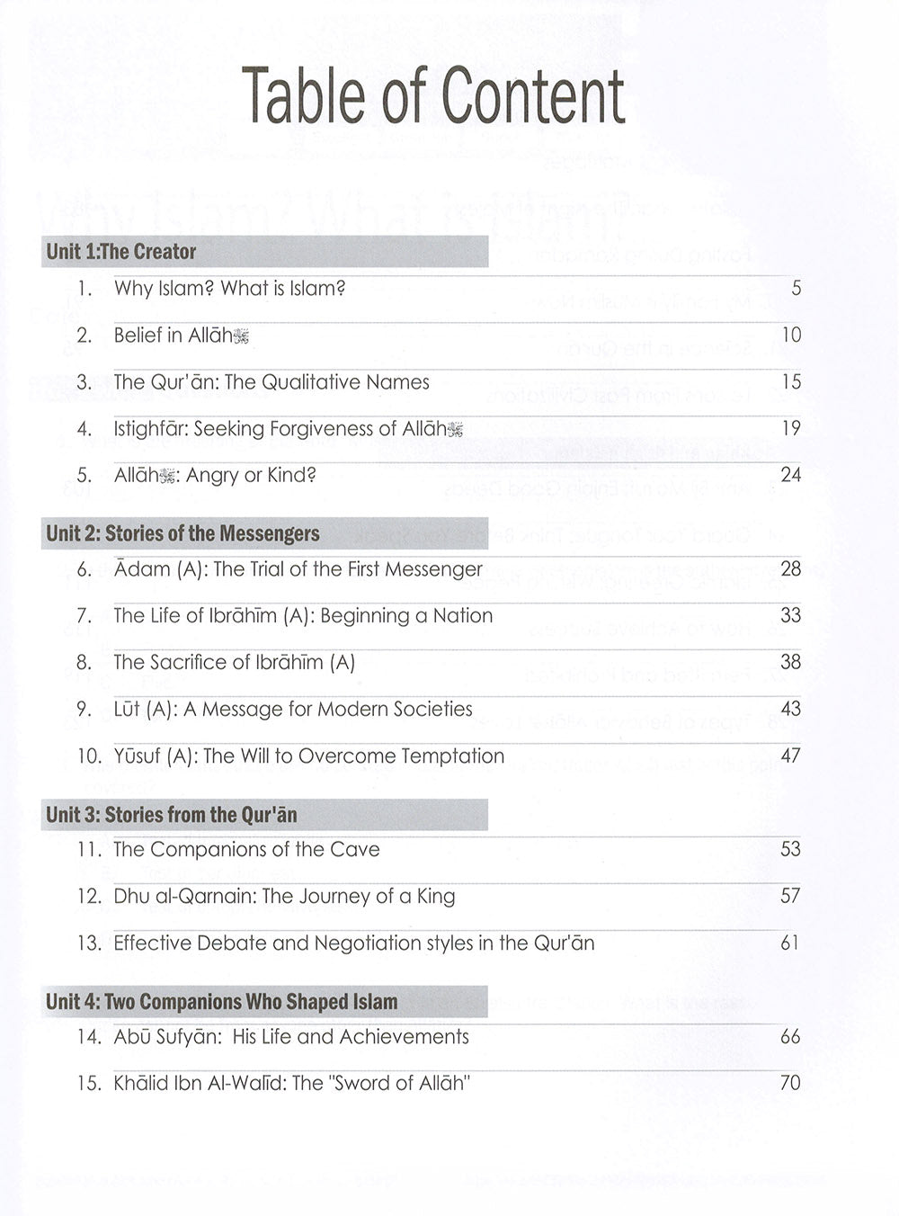 Weekend Learning Islamic Studies Workbook Level 7