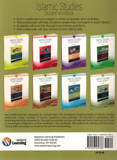 Weekend Learning Islamic Studies Workbook Level 8