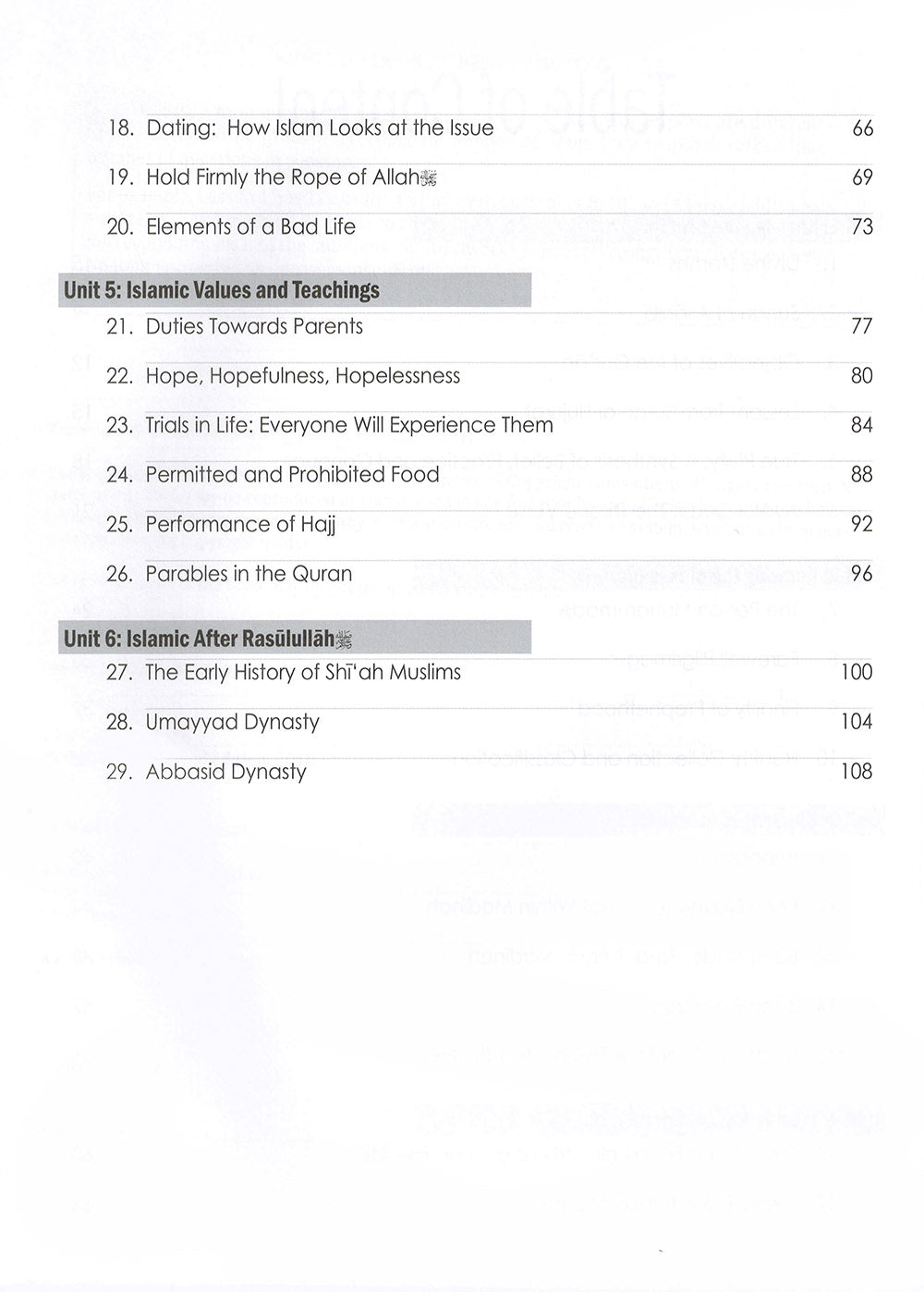 Weekend Learning Islamic Studies Workbook Level 8