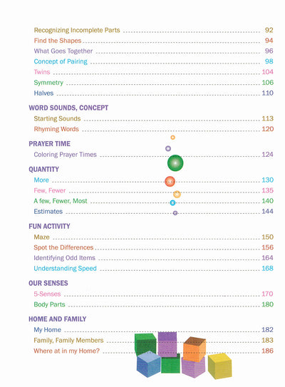 Weekend Learning Preschool Activity Book