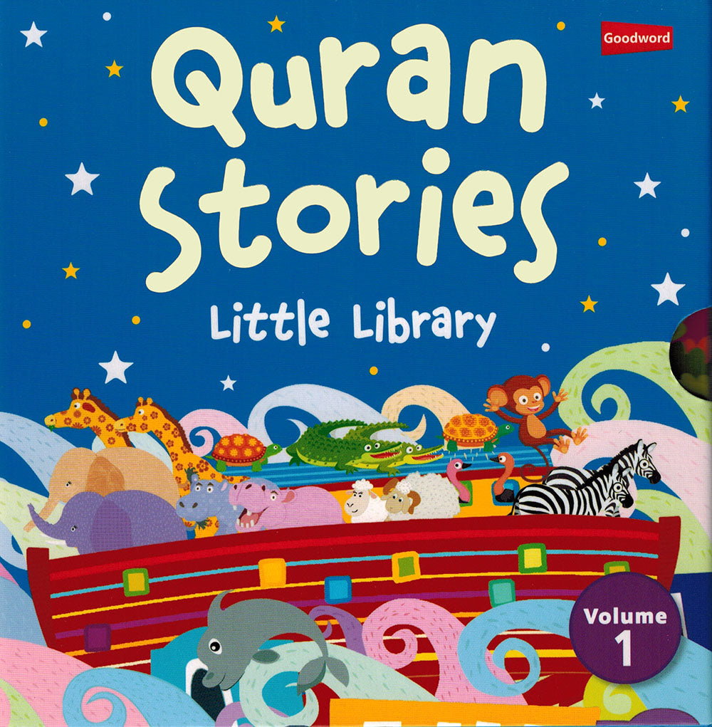 Quran Stories Little Library Vol.1 - 4 Board Books Set