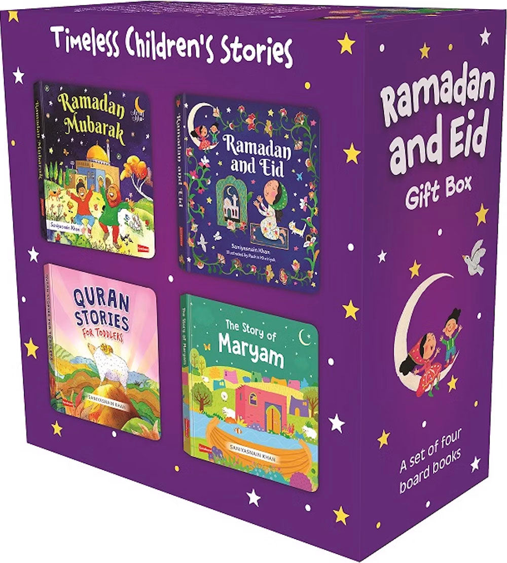 Ramadan and Eid Gift Box - 4 Board Books Set