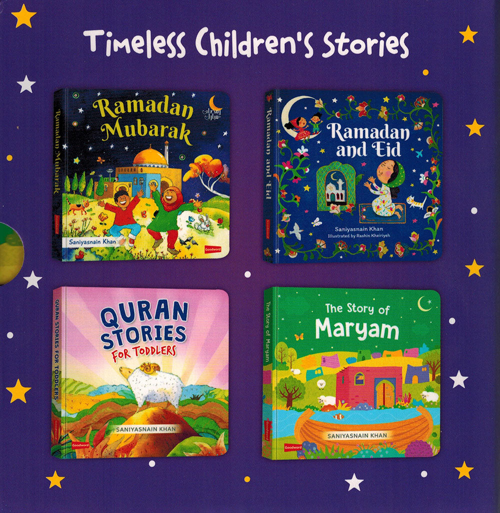 Ramadan and Eid Gift Box - 4 Board Books Set