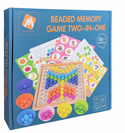 Beaded Memory Game - Two-in-One