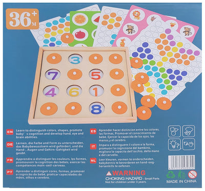 Beaded Memory Game - Two-in-One