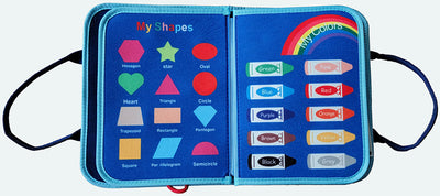Montessori Educational Activity Bag for Toddlers - Boys