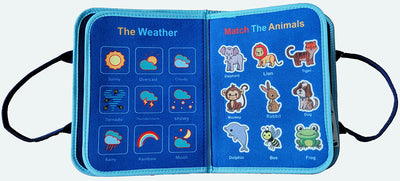 Montessori Educational Activity Bag for Toddlers - Boys