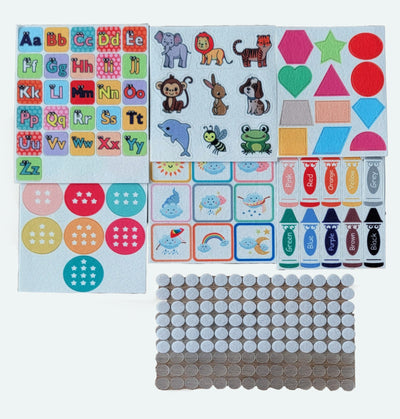Montessori Educational Activity Bag for Toddlers - Boys