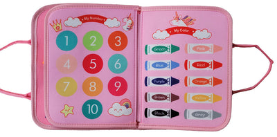 Montessori Educational Activity Bag for Toddlers - Girls