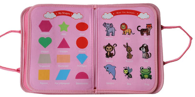 Montessori Educational Activity Bag for Toddlers - Girls