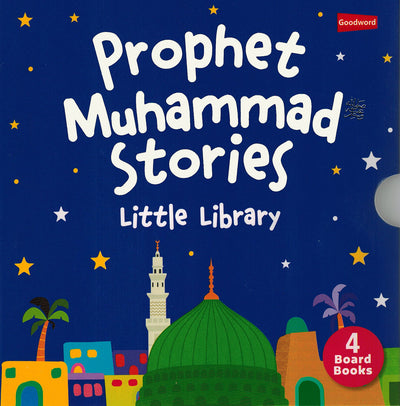 Prophet Muhammad Stories Little Library - 4 Board Books Set