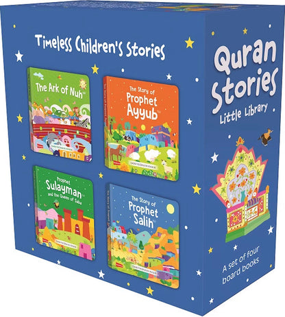 Quran Stories Little Library Vol.1 - 4 Board Books Set