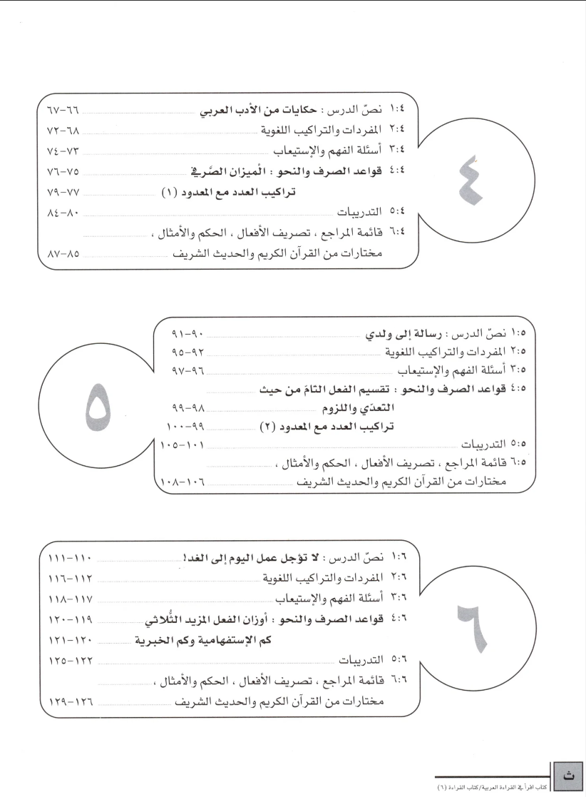 IQRA' Arabic Reader Textbook Level 6