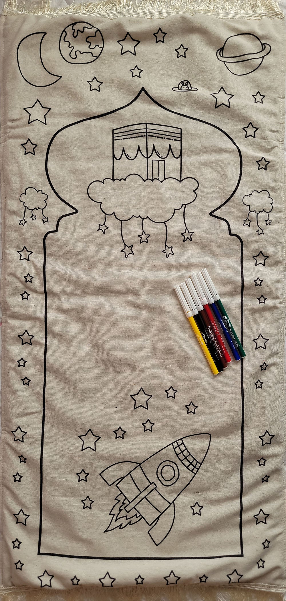 Kids Colorable Prayer Rug